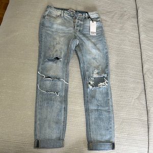 Mom jeans straight leg with rips- Hammer Jeans Los Angeles (Fashionova) size S